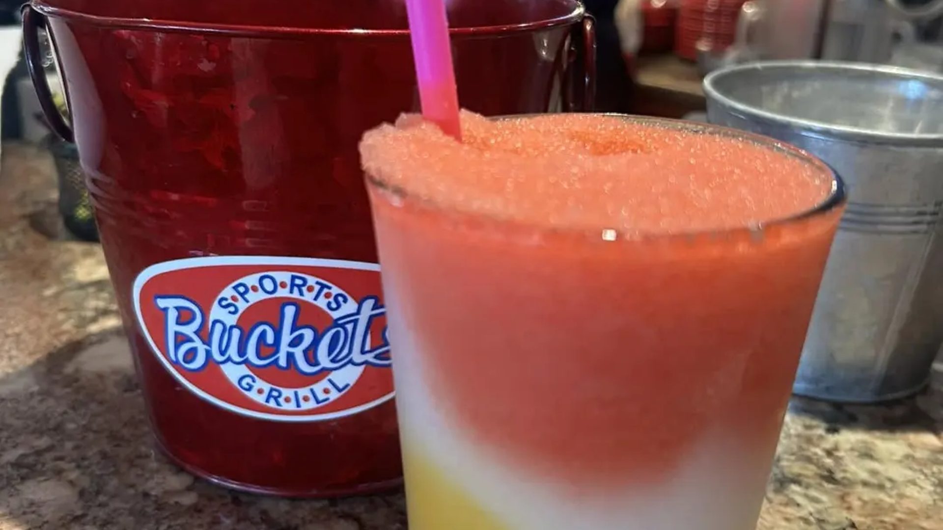 Drinks at the bar